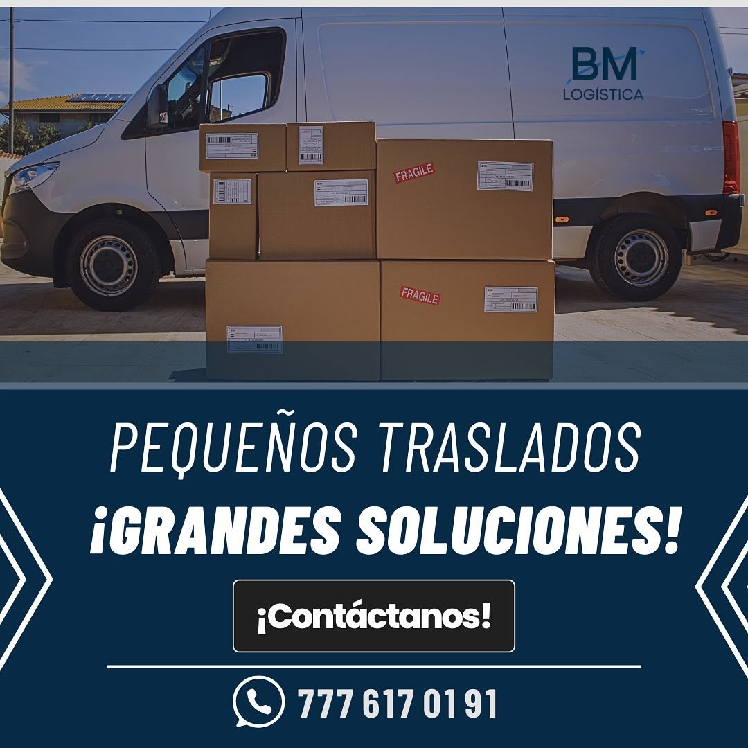 Pequeños traslados, grandes soluciones — BM Logística